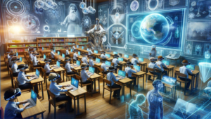 VR advancements in education image
