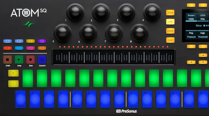 Review: Presonus Atom SQ Midi Controller